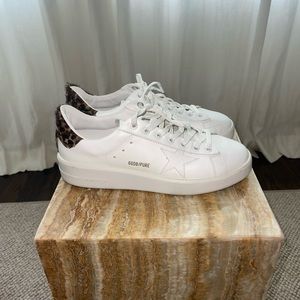 Pure Star Golden Goose with Leopard detail